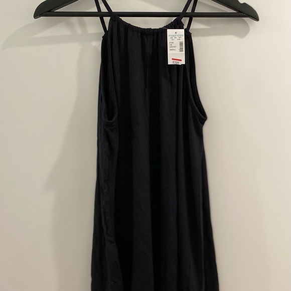 😁 Black tank top with gold studs on the front by - Picture 2 of 6